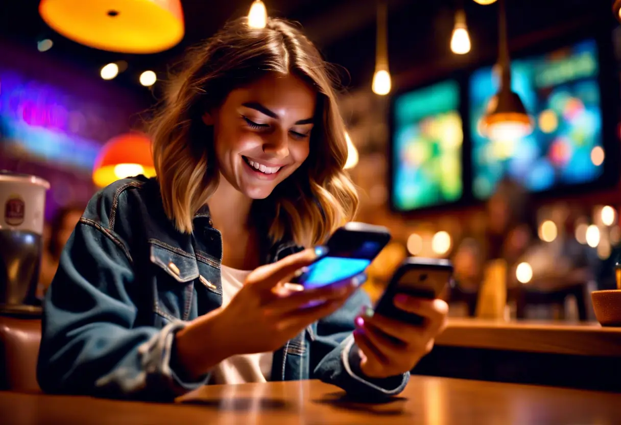 A user browsing through various dares on the XDares platform, highlighting the variety and excitement of the challenges.