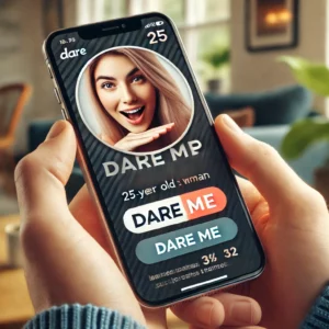 Friends laughing and playing Online Truth and Dare via video chat