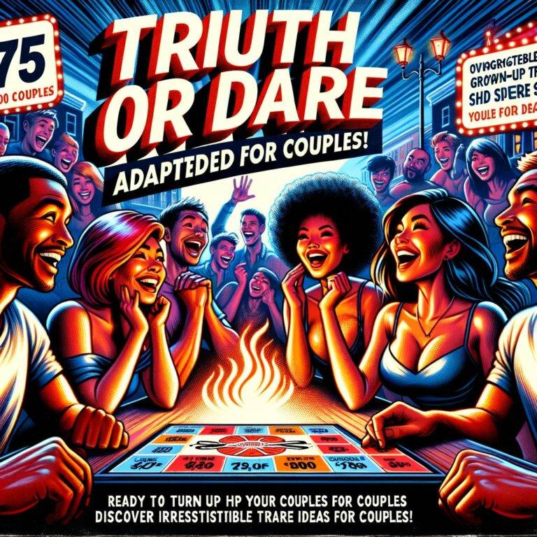 75 Unforgettable Adult Truth or Dare Questions for Couples (Spice Up Your Night!)